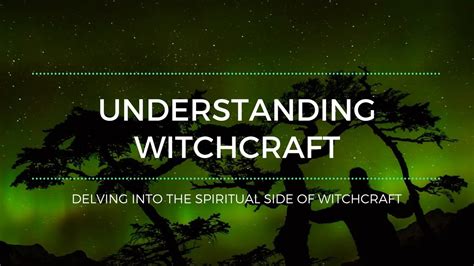 Witchcraft and Magic in my Neighborhood: A Closer Look